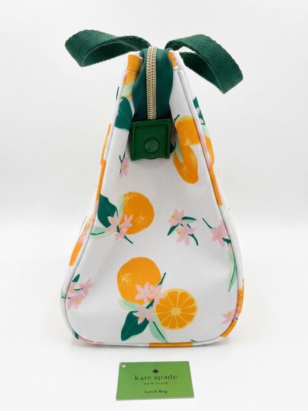 Kate Spade White Citrus & Floral Lunch Bag - Picture 2 of 3